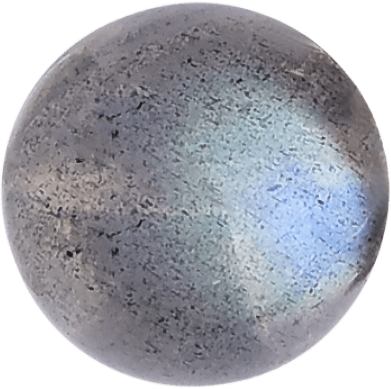Gray Moonstone Round Bead bead 8mm